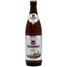 Пиво Бишофсхоф Хефе-Вайсбир Хелль (Bischofshof Hefe-Weisbier Hell) 0,5л бутылка