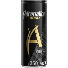Адреналин Раш Энергетический Напиток (Adrenaline Rush Energy Drink) 0,25л банка