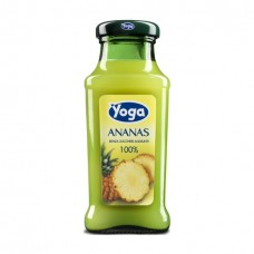 Йога Ананасовый Сок (Yoga Ananas) 0,2л бутылка 
