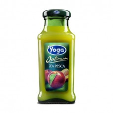 Йога напиток Оптимум Персик (Yoga Optimum Pesca Peach) 0,2л бутылка 