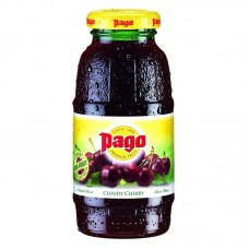 Сок Паго (Pago) Смесь Вишни, Бузины,Черн.Смородины и Лимонов 0,2л бутылка 