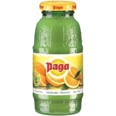 Сок Паго Апельсиновый (Pago Orange) 0,2л бутылка 