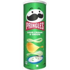 Чипсы Принглс Сметана Лук (Pringles Sour Cream&Onion) 165 гр