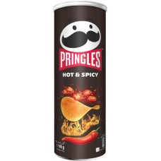 Чипсы Принглс с острым и пряным вкусом (Pringles Hot & Spicy) 165 гр