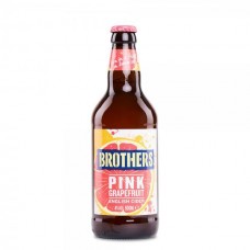 Сидр Брозерс Яблочный со вкусом Розового Грейпфрута (Brothers Pink Grapefruit) 0,5л бутылка