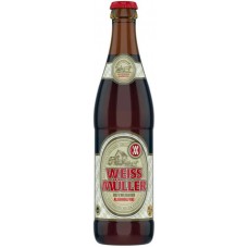 Пиво ВайсМюллер Хефевайссбир Безалкогольное (Weissmuller Hefeweissbier Alkoholfrei ) 0,5л бутылка