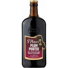 Пиво Сейнт Питерс Сливовый Портер (St. Peter's Plum Porter) 0,5л бутылка