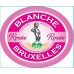 Набор Бланш де Бруссель Рози (Blanche de Bruxelles Rosee) (4,5проц.) 0,33лх 3 бут + Бокал 