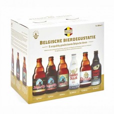 Набор "Belgian Ale Tasting №1" 6*0,33 (Augustijn blond/donker/grand cru + Guld Dr Claa/Quadruple+ Piraat)*4 бут