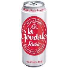 Пиво Ля Гудаль Руби (LA GOUDALE RUBIS) 0,5л банка