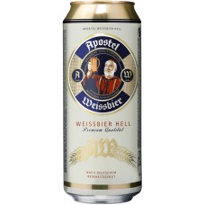 Пиво Апостел Вайсбир (Apostel Weissbier) 0,5л банка