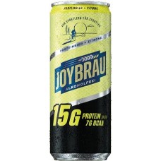 Пиво Протеиновое Безалкогольное со вкусом лимона JoyBrau 15G PROTEIN 7G BCAA 0,33 банка