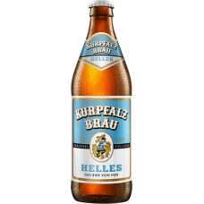 Пиво Курпфальц Брой Хеллес (Kurpfalz Brau Helles) 0,5л бутылка