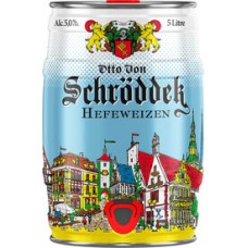 Пиво Отто Фон Шрёддер Хефевайцен (Otto Von Schrodder Hefeweizen) 5л бочка