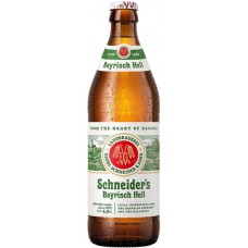 Пиво Шнайдерc Байриш Хелль (Schneider's Bayrisch Hell) 0,5л бутылка