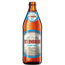 Пиво Штайнброй Хеллес (Steinbrau Helles) 0,5л бутылка
