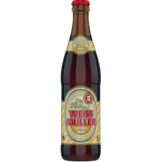 Пиво ВайсМюллер Хефевайссбир (Weissmuller Hefeweissbier) 0,5л бутылка