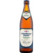 Пиво Вельтенбургер Клостер Келлербир (Weltenburger Kloster Kellerbier) 0,5л бутылка