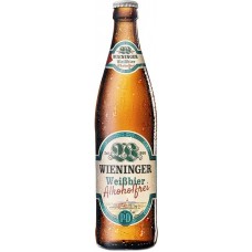 Пиво Винингер Вайсбир Безалкогольное (Wieninger Weisbier Alkoholfrei) 0,5л бутылка