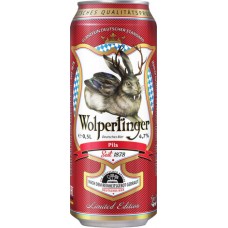 Пиво Вольпертингер Пилс (Wolpertinger Pils) 0,5л банка