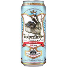 Пиво Вольпертингер  Безалкогольное (Wolpertinger Alkoholfrei) 0,5л банка