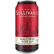 Пиво Салливанс Малтингс Айриш Эль (Sullivan's Maltings Irish Ale) 0,5л банка
