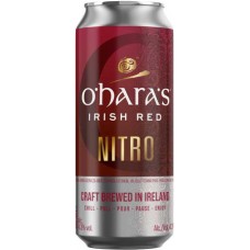Пиво Карлов О'Хара'с Айриш Ред Нитро (Carlow O'Hara's Irish Red Nitro) 0.44л банка