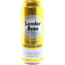 Пиво Ландер Брой Премиум Пислснер (Lander Brau Premium Pilsner)  0,5л банка