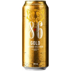 Пиво 8.6 ГОЛД (8.6 GOLD) 0,5л банка