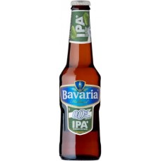 Пиво Бавария ИПА Безалкогольное (Bavaria IPA Alcohol Free) 0,33л бутылка