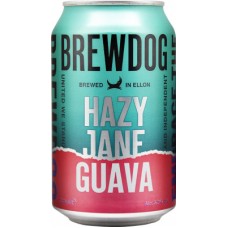 Пиво Брюдог Хейзи Джейн Гуава (Brewdog Hazy Jane Guava) 0,33л банка
