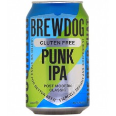 Пиво Брюдог Панк ИПА Глютен Фри (Brewdog Punk IPA Gluten Free) 0,33л банка