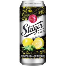 Пиво Штайгер (Steiger) Безалкогольное Тмави Цитрон 0,5л банка