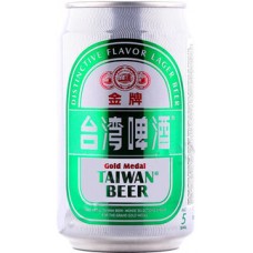 Пиво Тайвань Бир Голд Медал (Taiwan beer Gold Medal) 0,33л банка