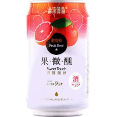 Пиво Тайвань Бир со вкусом Грейпфрукта (Taiwan beer Grapefruit beer) 0,33л банка