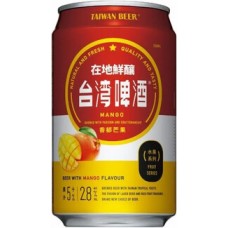 Пиво Тайвань Бир со вкусом Манго (Taiwan beer Mango fruit beer) 0,33л банка