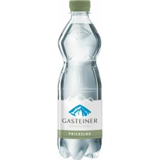 Вода Гаштайнер Кристалклар Принклд Газированная (Gasteiner Kristallklar Prickelnd) 0,5л пэт