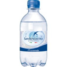 Вода Сан Бенедетто Газированная (SanBenedetto Sparkling) 0,33л пэт