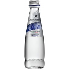 Вода Сан Бенедетто Газированная (San Benedetto Sparkling) 0,25л бутылка 
