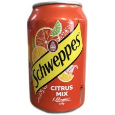 Вода Швепс Цитрус Микс (Schweppes Citrus Mix) 0,33л банка