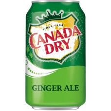 Вода Канада Драй Джинджер Эль (Canada Dry Ginger Ale) 0,355л банка