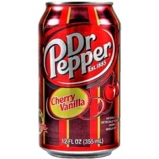 Вода Доктор Пеппер Черри Ванила (Dr.Pepper Cherry Vanilla) 0,355л банка