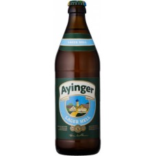 Пиво Айингер Лагер Хелль (Ayinger Lager Hell) 0,5л бутылка