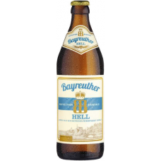 Пиво Байройтер Хелль (Bayreuther Hell) 0,5л бутылка