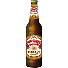 Пиво Бакалар Медовый Специальный (Bakalar Medovy Special) 0,5л бутылка