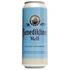 Пиво Бенедиктинер Хелль (Benediktiner Hell) 0,5л банка