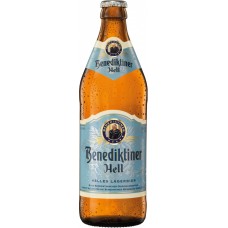 Пиво Бенедиктинер Хелль (Benediktiner Hell)  0,5л бутылка