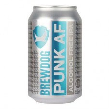 Пиво Брюдог Панк ИПА Безалгольное (Brewdog Punk IPA Alcohol Free Pale Ale) 0,33л банка
