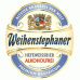 Пиво Вайнштефан Хефевайссбир Безалкогольное (Weihenstephan Hefeweissbier Alkoholfrei) 0,5л бутылка