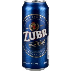 Пиво Зубр Классик (Zubr Classic) 0,5л банка